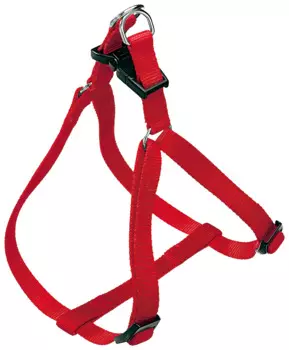 Ferplast Шлейка для собак Easy P XXS, 28-38 см, 10 мм, красный