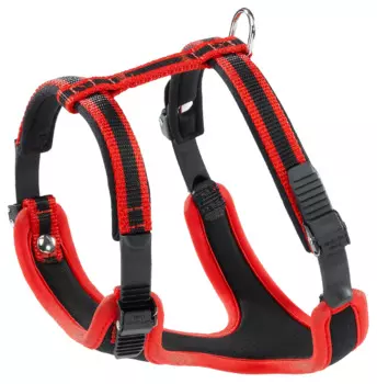 Ferplast Шлейка для собак Ergocomfort P, XL, обхват шеи 64-74 см, обхват груди 82-92 см, красная