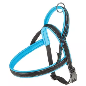 Ferplast Шлейка для собак Sport Dog P Medium, обхват шеи 58 см, обхват груди 69-86 см, голубая