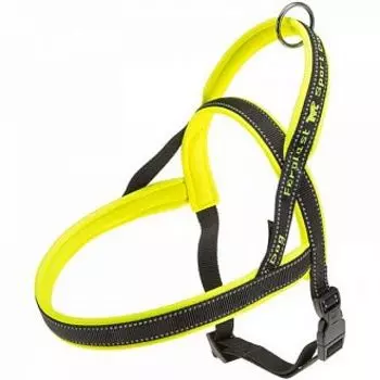 Ferplast Шлейка для собак Sport Dog, XS, обхват шеи 39 см, обхват груди 48-58 см, желтая