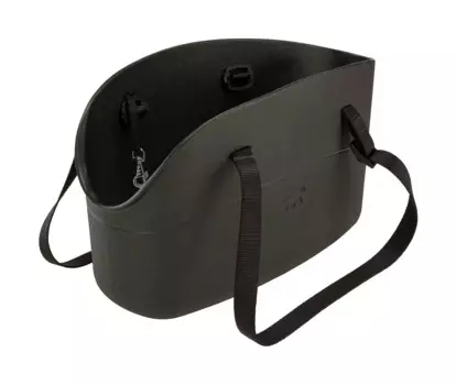 Ferplast Сумка-переноска для кошек и собак мелкого размера With-Me Small, 35х14х22 см, черная