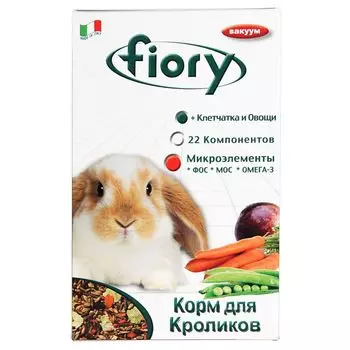 Fiory Karaote Корм для кроликов, 850 г