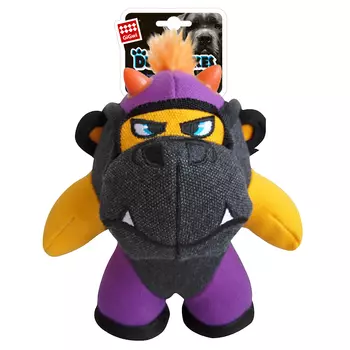 GiGwi Игрушка для собак DURASPIKES Повышенной прочности Маленькая обезьянка 17 см