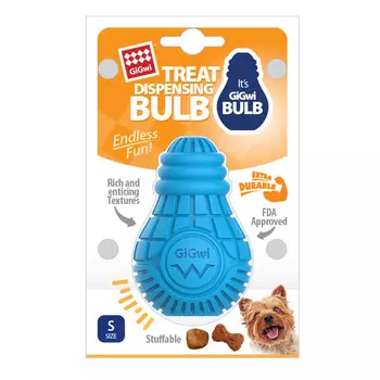 GiGwi Игрушка для собак Резиновая лампочка 8см