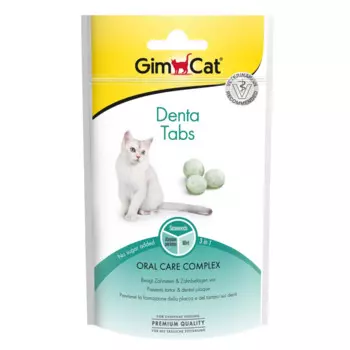 GIMBORN GimCat Дента Табс, 40 г
