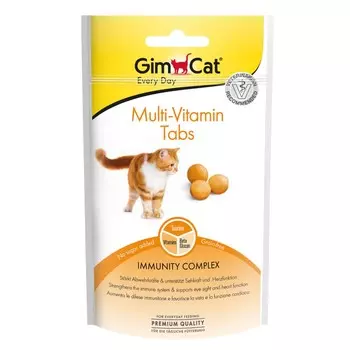 GIMBORN GimCat Мультивитамин табс, 40 г