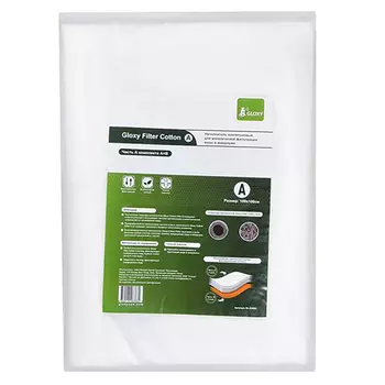 Gloxy Наполнитель для фильтра из синтепона, 1x1 м