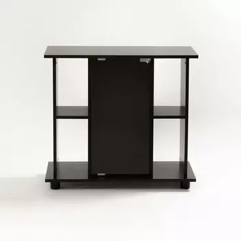 Голд Фиш Тумба для аквариума Прямоугольник (76,5x34x68 см), 100/120 л, черный