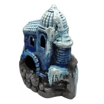 ГРОТАКВА Декор для аквариума Замок Арабский, 20х12х18 см, лед