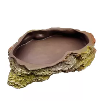 ГРОТАКВА Декор для террариума Купалка-поилка большая, 25х16х4 см