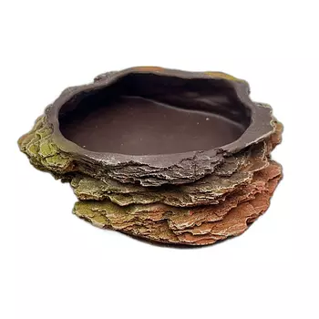 ГРОТАКВА Декор для террариума Купалка-поилка средняя, 16х13х3 см