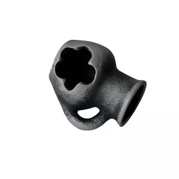 ГРОТАКВА Декор керамический для аквариума Крынка, 10x7x7 см, серая