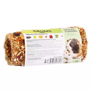 GRUMS Лакомство Туннель маленький (200 гр.) для грызунов