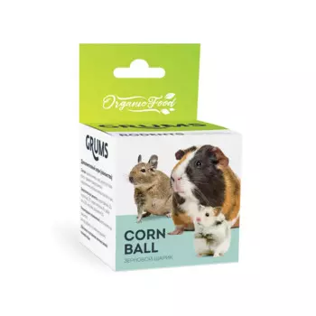 GRUMS Лакомство для грызунов Зерновой шарик, 25гр