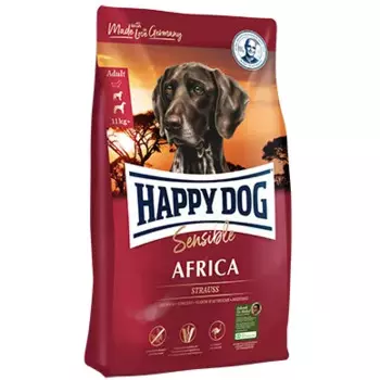 Happy Dog Корм сухой для собак страус и картофель, 2,8 кг