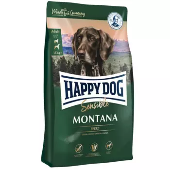 Happy Dog Montana сухой корм для собак с кониной и картофелем, 2,8 кг