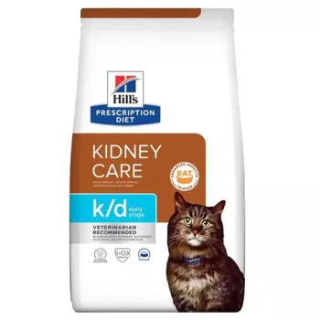 Hill's Prescription Diet k-d Early Stage сухой корм для кошек при заболеваниях почек, 3 кг