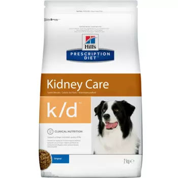 Hill's Prescription Diet k/d Kidney Care сухой корм для собак, 2кг