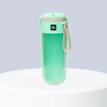 HiPet Бутылка для воды для кошек и собак, 420 мл, зеленая