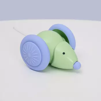 HiPet Игрушка для кошек интерактивная Мышка, длина 10 см, ширина 6,5 см