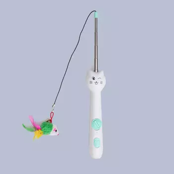 HiPet Игрушка-дразнилка для кошек с лазером, максимальная длина 56,5 см, ширина 4,5х3 см