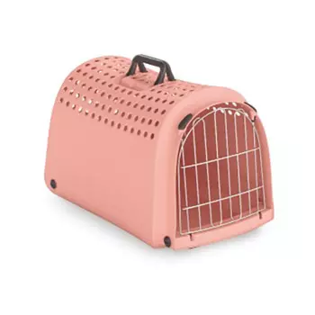 Imac Переноска для кошек и собак мелких пород Linus Second Life, 50х32х34,5 см, розовый