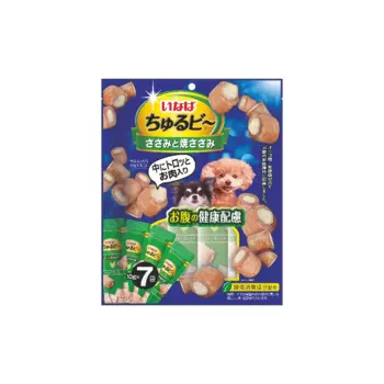 INABA CIAO Лакомство-трубочки Куриное филе (7x10 гр.) для здоровья ЖКТ собак Churu Bee