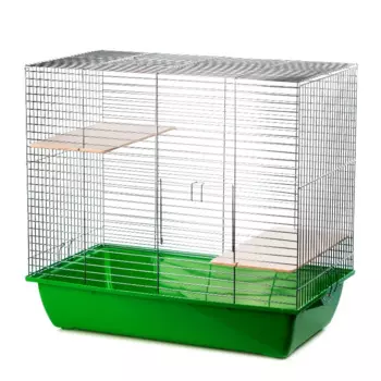 Inter-zoo клетка для грызунов Шиншилла 70 2 двери/полки 71х40х63 см