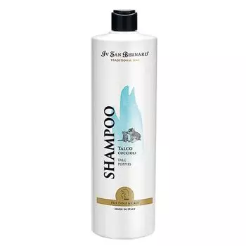 Iv San Bernard Traditional Line Talc Шампунь для щенков и котят, 1 л