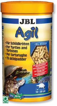 JBL Agil Основной корм для водных черепах длиной 10-50см, палочки, 250мл (100г)