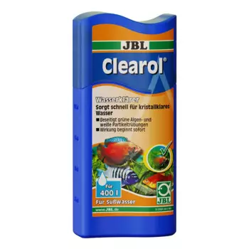 JBL Clearol Кондиционер против помутнения воды в пресноводном аквариуме, 100мл, на 400л
