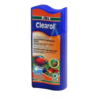 JBL Clearol Кондиционер против помутнения воды в пресноводном аквариуме, 250мл, на 1000л