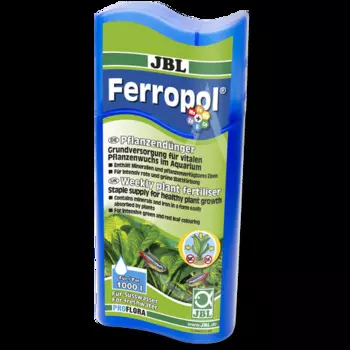 JBL Ferropol Базовое удобрение для растений в пресноводном аквариуме, 250мл, на 1000л