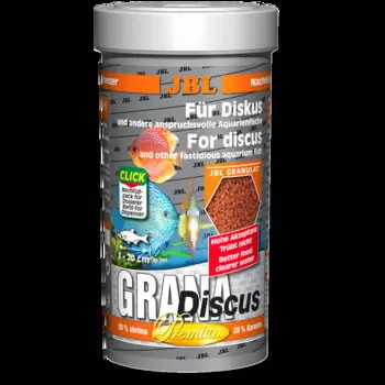 JBL GranaDiscus Основной корм премиум-класса для дискусов, гранулы, 250мл(110г)