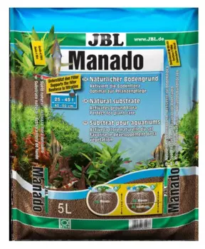 JBL Натуральный субстрат для пресноводных аквариумов, красно-коричневый, 5 л
