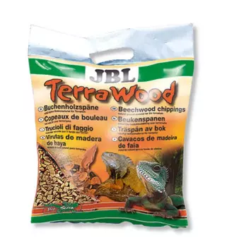 JBL Натуральный субстрат из щепы бука для сухих и полусухих террариумов, 5 л
