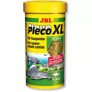JBL Основной корм в форме тонущих чипсов для больших кольчужных сомов 125г
