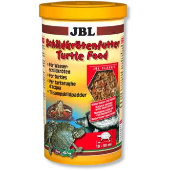 JBL Turtle food Основной корм для водных черепах размером 10-50см, 250мл (30г)
