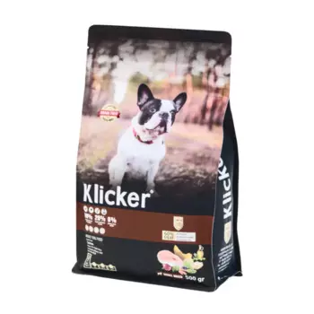 KLICKER Adult Dog Food Сухой корм для собак мелких пород, с лососем, 0,5 кг