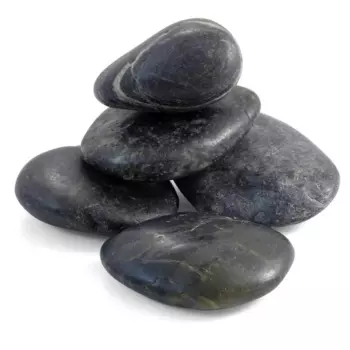 Laguna Галька черная S/BS, 1кг, 20-40мм