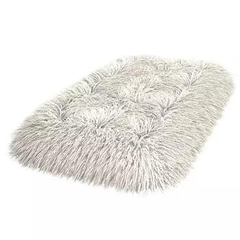 Maisonnette Подушка-лежанка для кошек и собак 75х35х5см Скандинавия большая из искусственного меха ламы