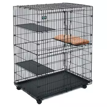 Midwest Клетка Cat Playpens для кошек, 91х60х128h см