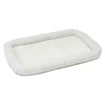 Midwest Лежанка Pet Bed флисовая белая, 77х52 см