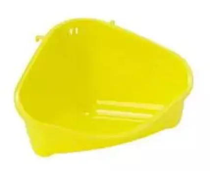 Moderna Туалет угловой малый желтый 18,4х12,4х10 см