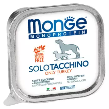 Monge Monoprotein консервы для собак, с индейкой, 150 г