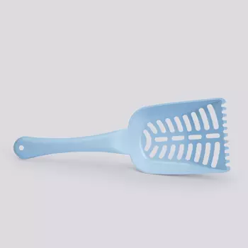 MP Bergamo Совок для кошачьего туалета, 27х4х9 см, голубой