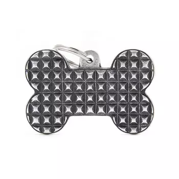 My family Адресник для собак и кошек Косточка Стадс, XL