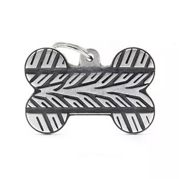 My family Адресник для собак и кошек Косточка Проектор, XL