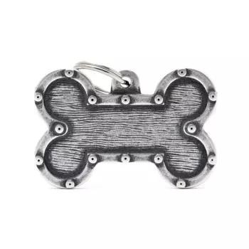 My family Адресник для собак и кошек Косточка Футуристик, XL