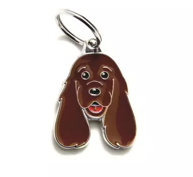 My family Жетон средний для кокер-спаниеля золотистого Colors, цветной